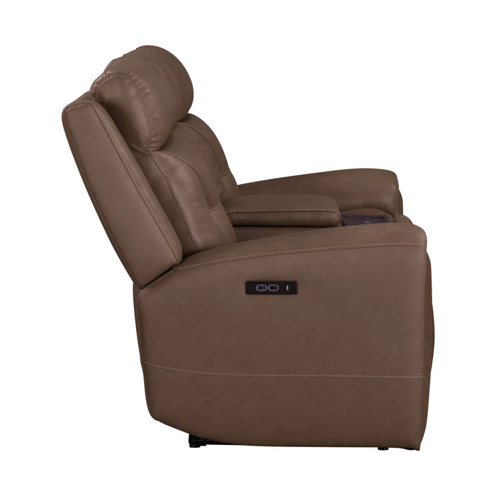 Beckham Loveseat w/ Console P2 & ZG - homePLUS (Binghamton, NY)