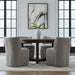Accent Dining Accent Dining Chair w/ Casters - Truffle image