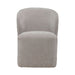 Accent Dining Accent Dining Chair w/ Casters - Truffle image