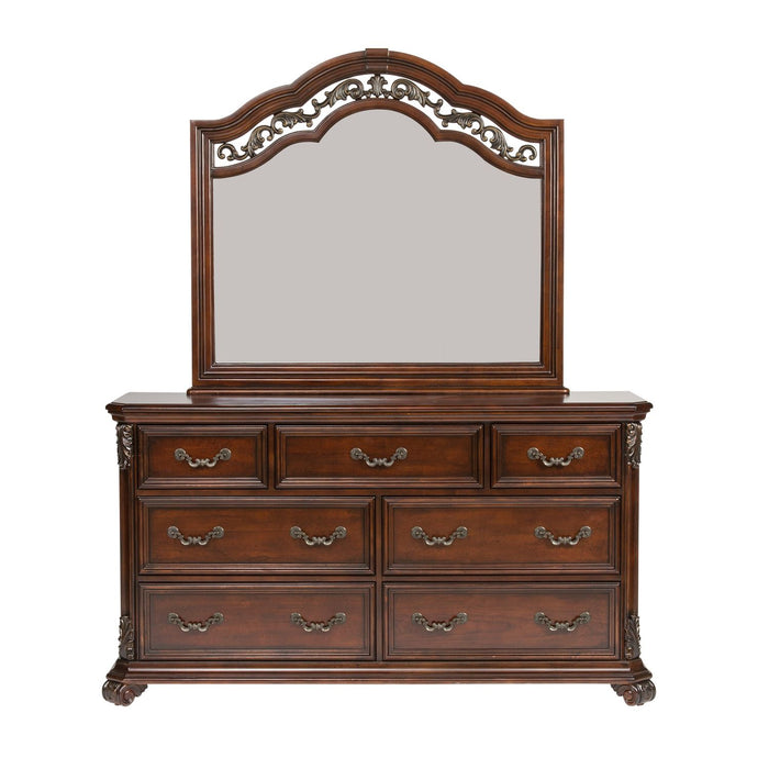 Messina Estates Poster Bed, Dresser & Mirror, Chest, Night Stand image