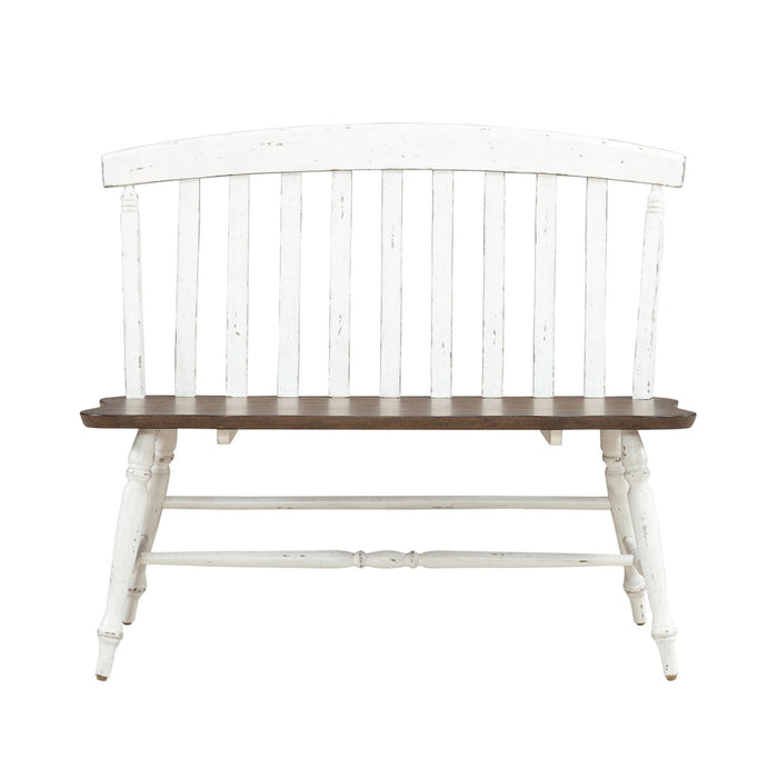 Al Fresco Slat Back Bench (RTA) - homePLUS (Binghamton, NY)