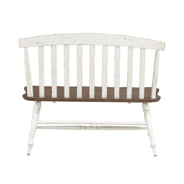 Al Fresco Slat Back Bench (RTA) - homePLUS (Binghamton, NY)