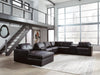 Modmax II Sectional with Chaise and Storage Consoles - homePLUS (Binghamton, NY)