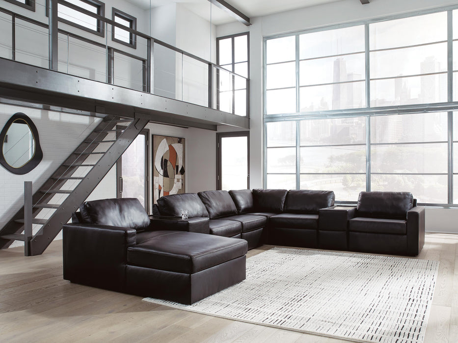 Modmax II Sectional with Chaise and Storage Consoles - homePLUS (Binghamton, NY)