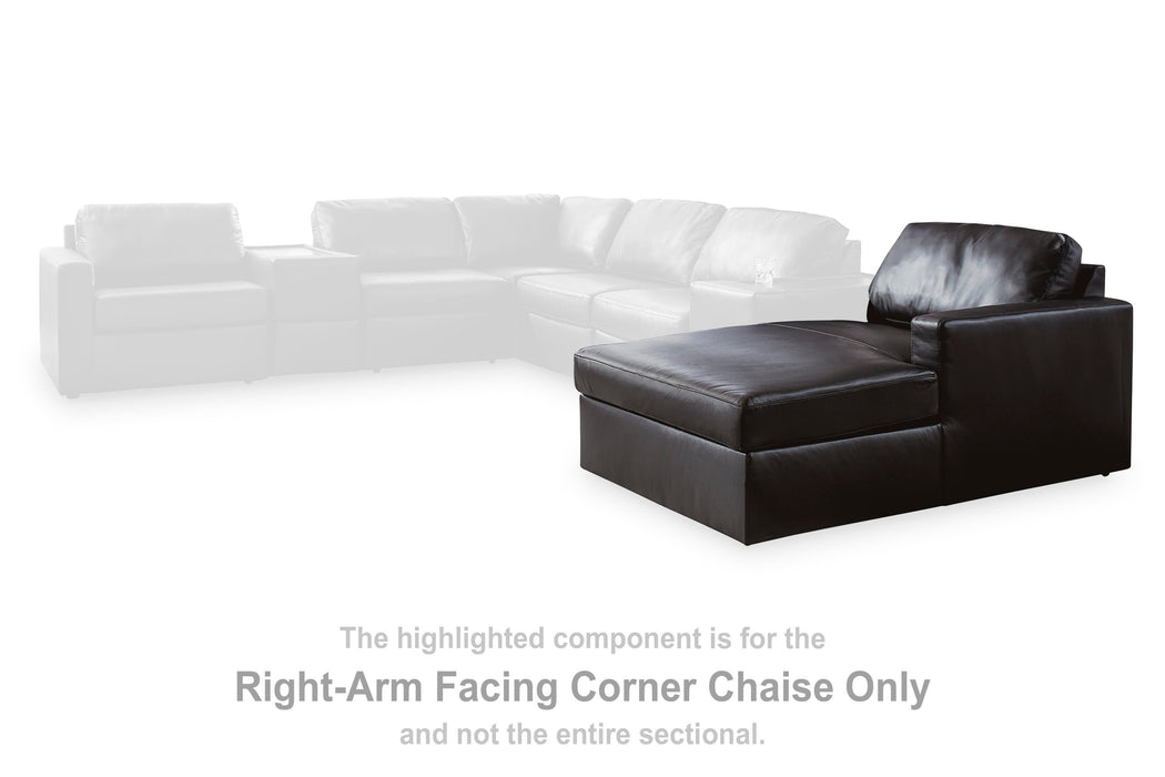 Modmax II Sectional with Chaise and Audio Consoles - homePLUS (Binghamton, NY)
