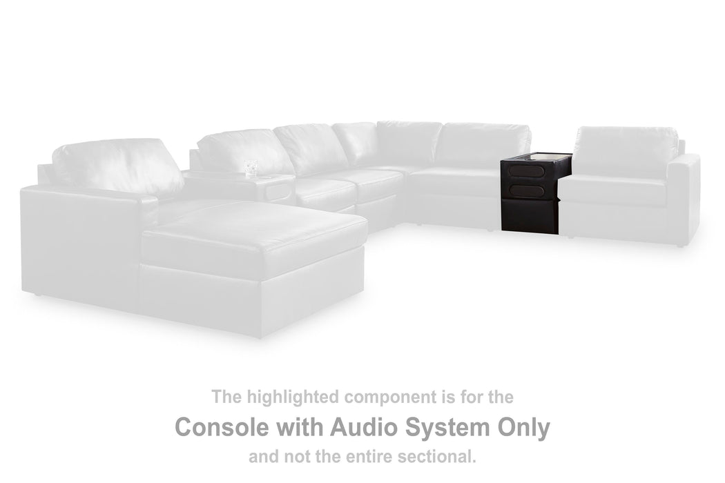 Modmax II Sectional with Chaise and Audio Consoles - homePLUS (Binghamton, NY)