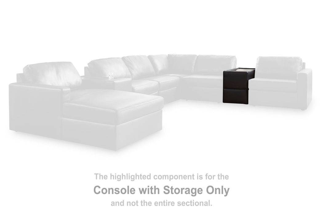 Modmax II Sectional with Chaise and Storage Consoles - homePLUS (Binghamton, NY)