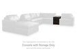 Modmax II Sectional with Chaise and Storage Consoles - homePLUS (Binghamton, NY)