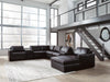 Modmax II Sectional with Chaise and Storage Consoles - homePLUS (Binghamton, NY)