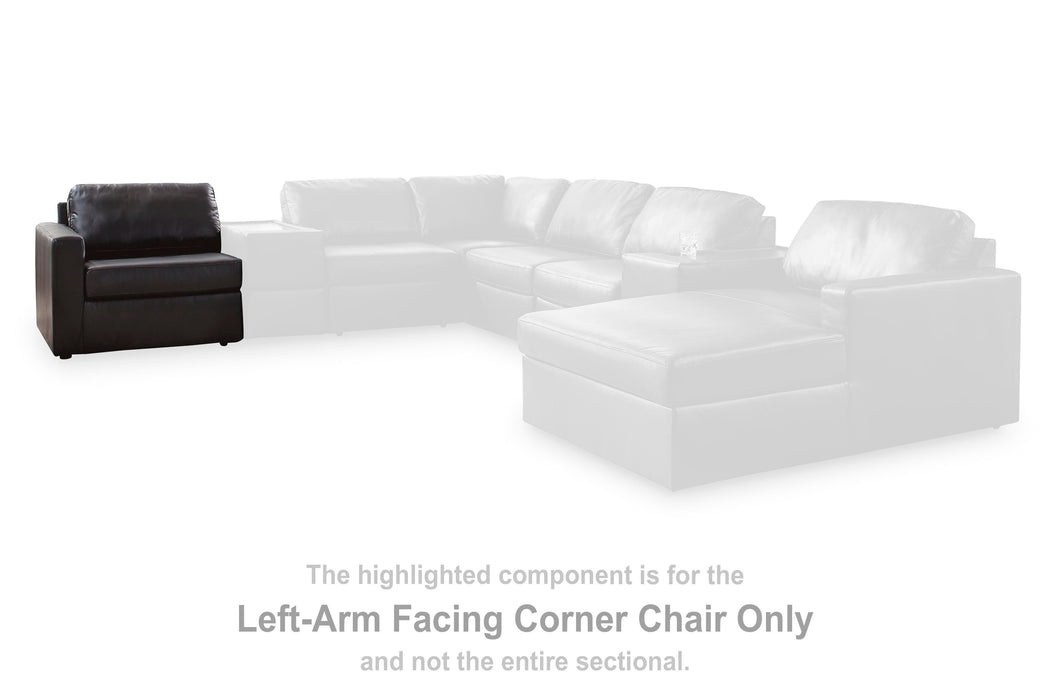 Modmax II Sectional with Chaise and Storage Consoles - homePLUS (Binghamton, NY)