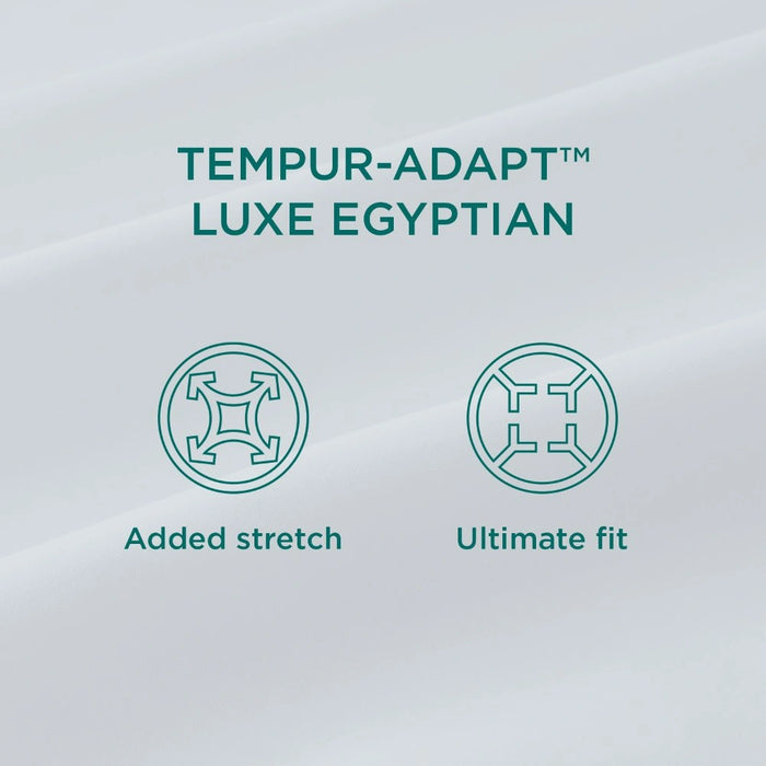 TEMPUR Luxe Egyptian Cotton Pillowcase Set