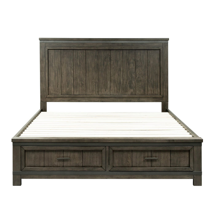 Thornwood Hills Two Sided Storage Bed, Dresser & Mirror, Chest image
