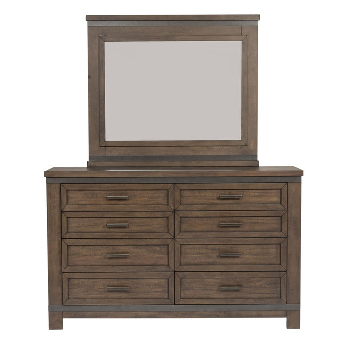 Thornwood Hills King Bookcase Bed, Dresser & Mirror, Chest