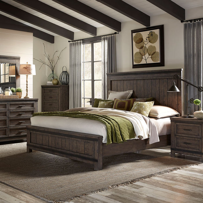 Thornwood Hills Queen Panel Bed, Dresser & Mirror, Chest, Night Stand image