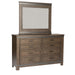 Thornwood Hills Queen Panel Bed, Dresser & Mirror, Night Stand - homePLUS (Binghamton, NY)