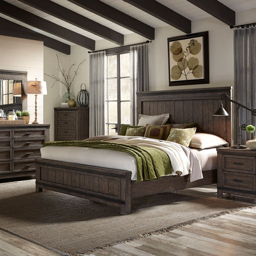 Thornwood Hills Queen Panel Bed, Dresser & Mirror, Night Stand image