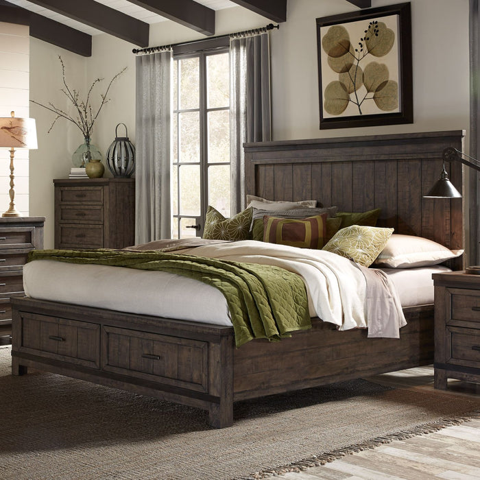 Thornwood Hills Queen Storage Bed - homePLUS (Binghamton, NY)