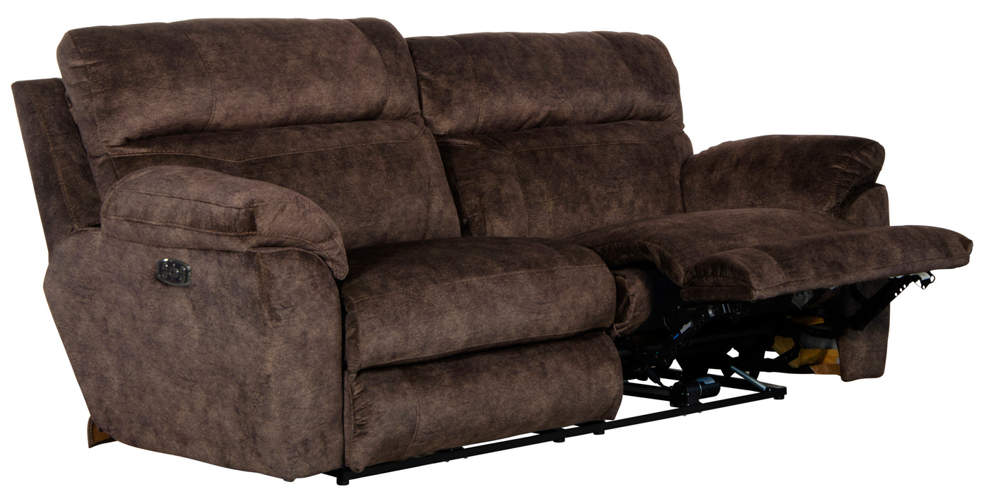 Sedona Power Headrest w/Lumbar Lay Flat Reclining Sofa - homePLUS (Binghamton, NY)