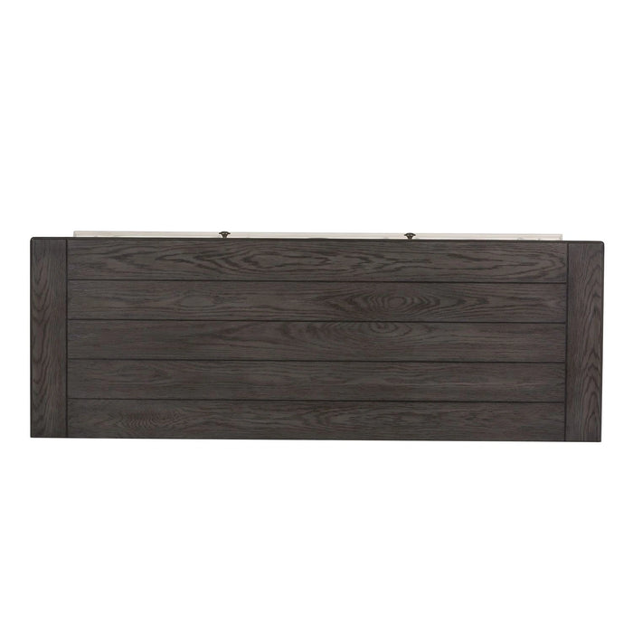 Allyson Park Buffet in White with Charcoal image