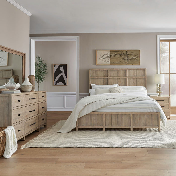 Proximity Place King Panel Bed, Dresser & Mirror, Night Stand image