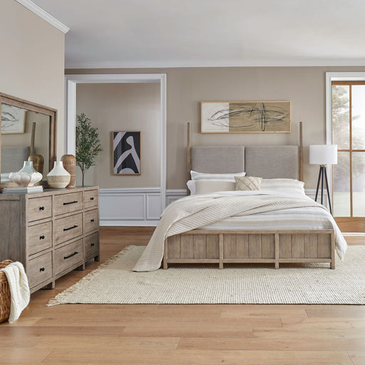 Proximity Place Queen Poster Bed, Dresser & Mirror image