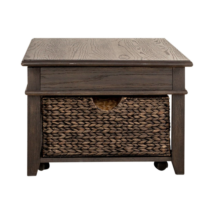 Mill Creek Lift Top Cocktail Table in Peppercorn image