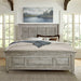 Heartland King Opt California Panel Bed, Dresser & Mirror, Chest image