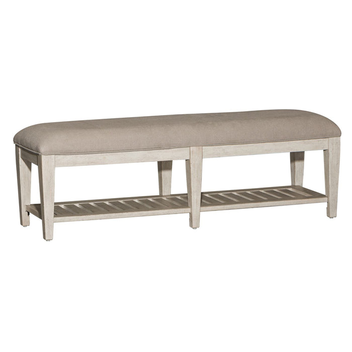 Heartland Bed Bench in Antique White image