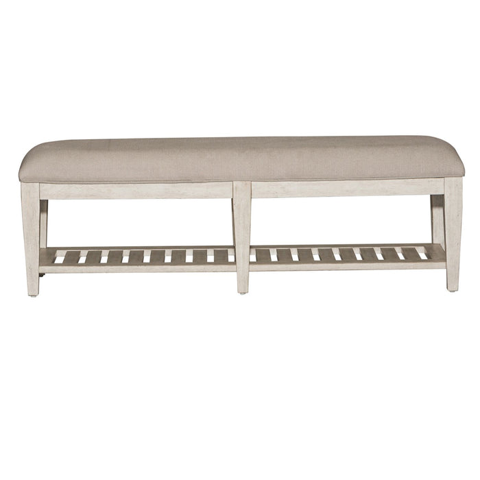 Heartland Bed Bench in Antique White image