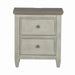 Heartland 2 Drawer Nightstand w/ Charging Station in Antique White image