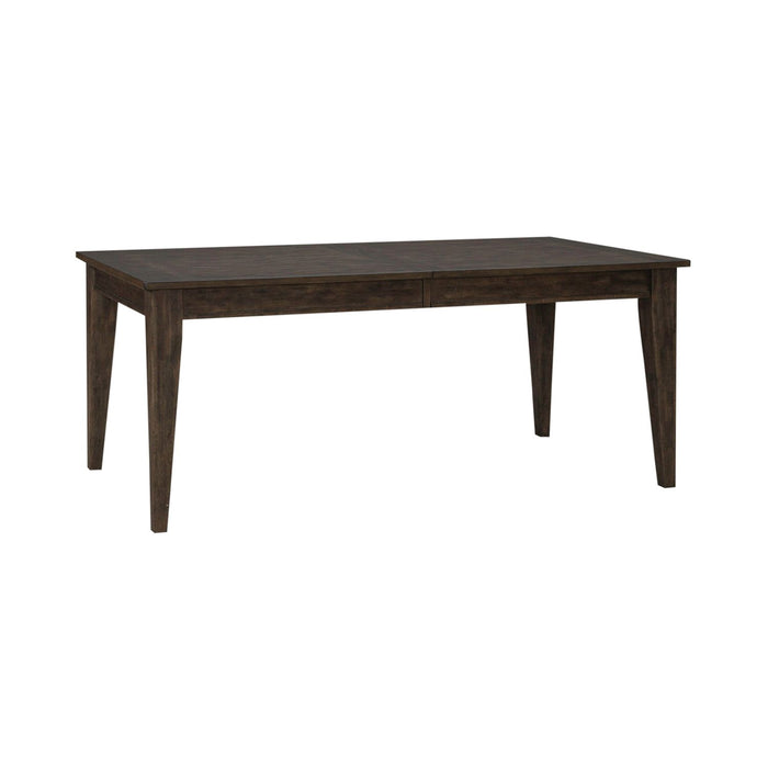 Midland Falls Rectangular Leg Table in ustic Brown image