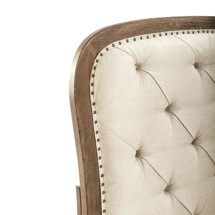 Americana Farmhouse Queen Tufted Panel Headboard image