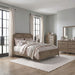 Hickory Grove California Panel Bed, Dresser & Mirror, Chest image