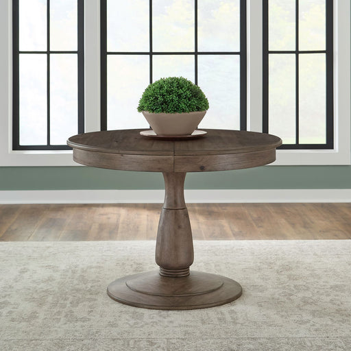 Hickory Grove Pedestal Table Set image