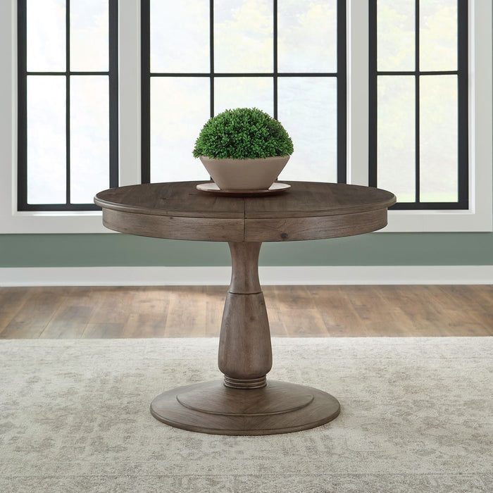 Hickory Grove Pedestal Table Set image