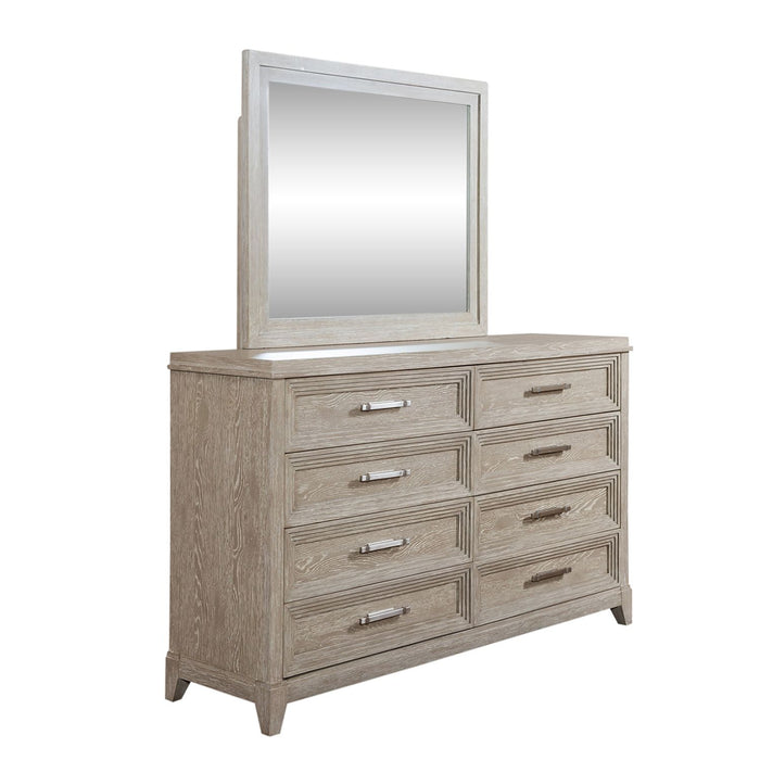 Belmar King California Upholstered Bed, Dresser & Mirror - homePLUS (Binghamton, NY)