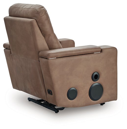 Lorrenton Power Glider Recliner with Audio System - homePLUS (Binghamton, NY)