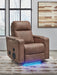 Lorrenton Power Glider Recliner with Audio System - homePLUS (Binghamton, NY)
