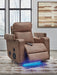 Lorrenton Power Glider Recliner with Audio System - homePLUS (Binghamton, NY)