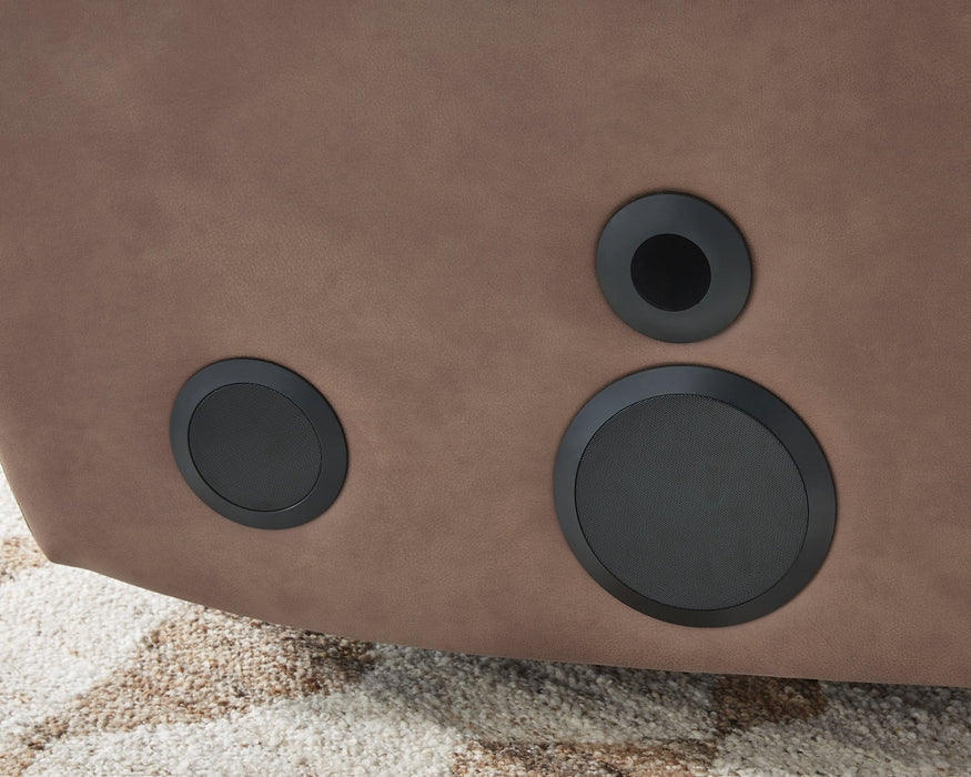 Lorrenton Power Glider Recliner with Audio System - homePLUS (Binghamton, NY)