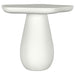 Perth 17-inch Side Table with Cloud-Shaped Top Off White - homePLUS (Binghamton, NY)