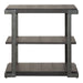 Modern View Tiered End Table in Gray - homePLUS (Binghamton, NY)