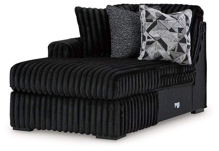 Midnight-Madness Sectional with Chaise - homePLUS (Binghamton, NY)