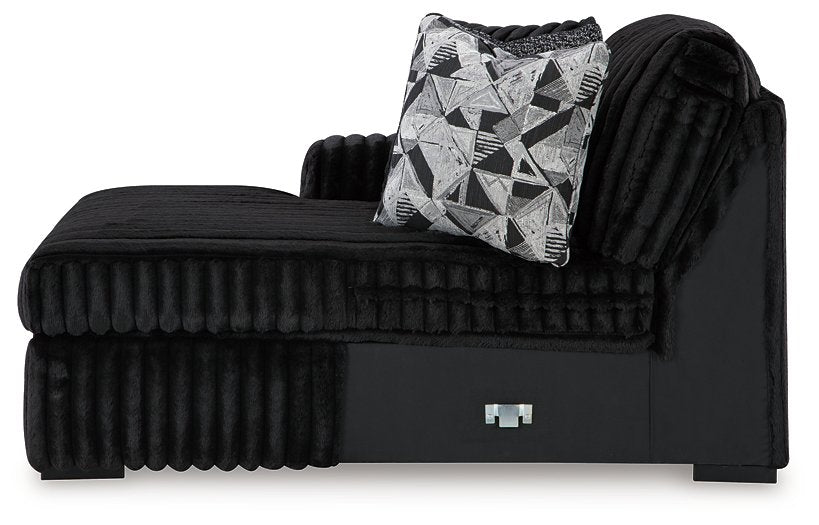 Midnight-Madness Sectional with Chaise - homePLUS (Binghamton, NY)