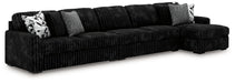 Midnight-Madness Sectional with Chaise - homePLUS (Binghamton, NY)