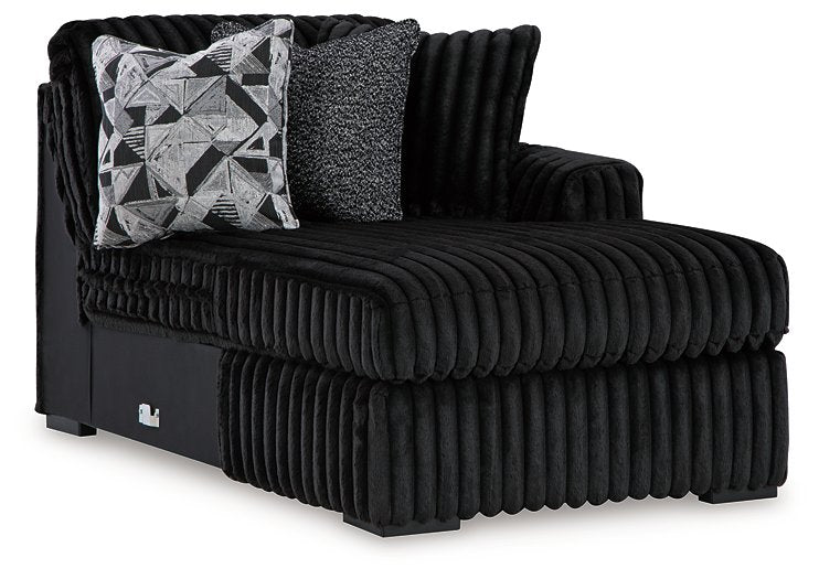 Midnight-Madness Sectional with Chaise - homePLUS (Binghamton, NY)
