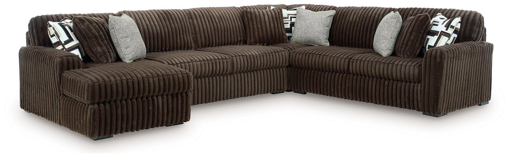 Midnight-Madness Sectional with Chaise - homePLUS (Binghamton, NY)