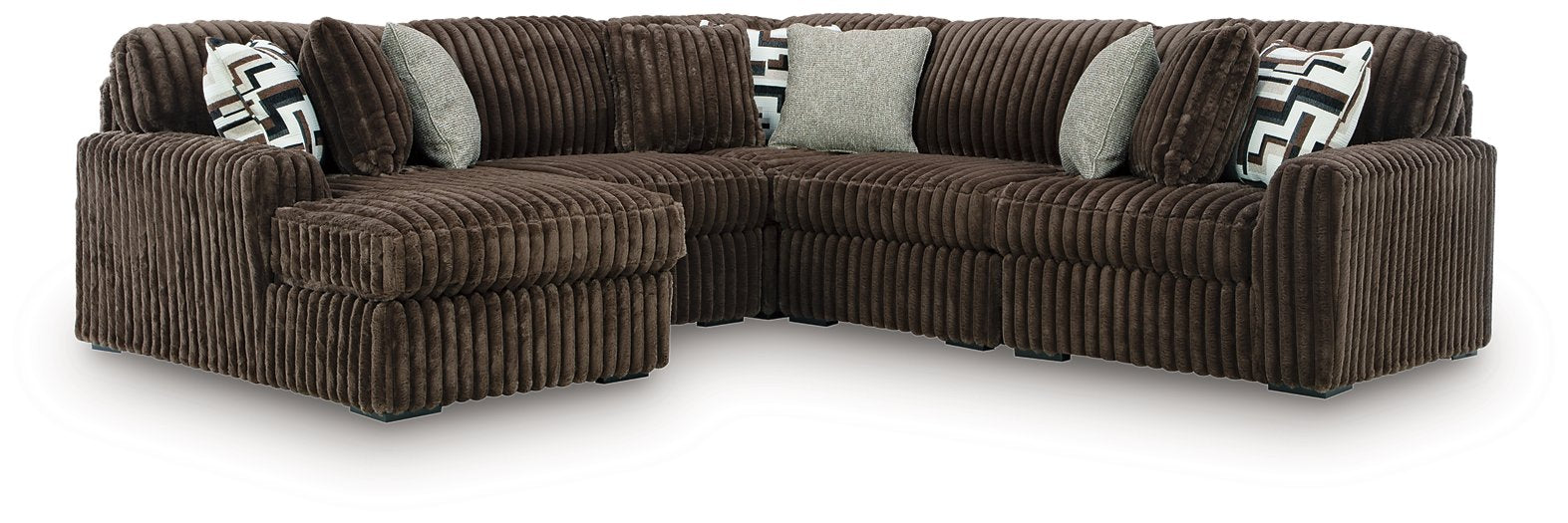 Midnight-Madness Sectional with Chaise - homePLUS (Binghamton, NY)