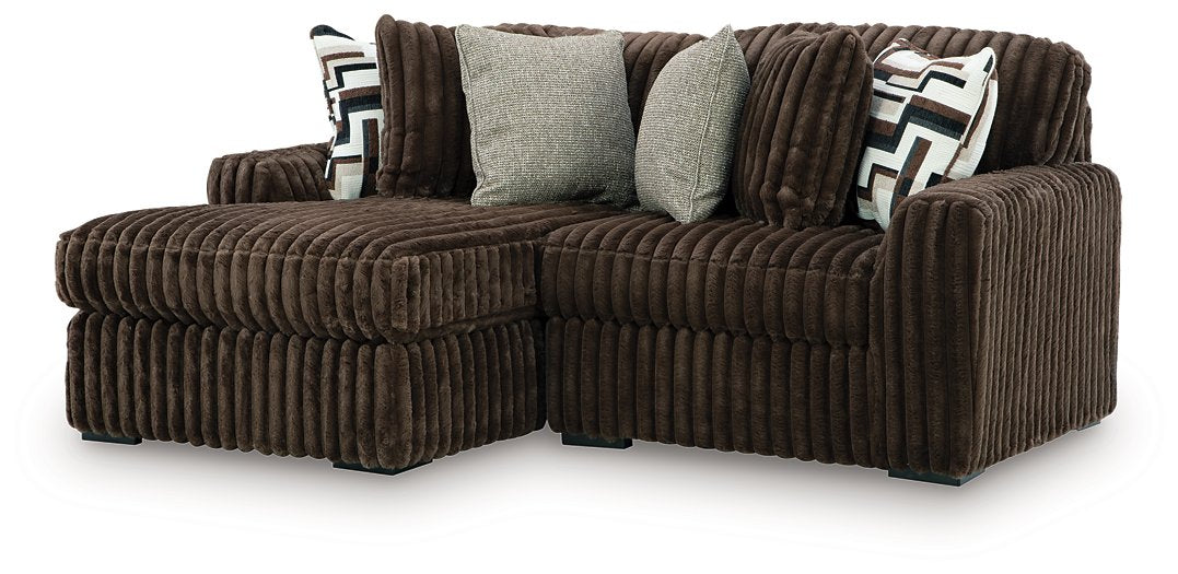 Midnight-Madness Sectional with Chaise - homePLUS (Binghamton, NY)