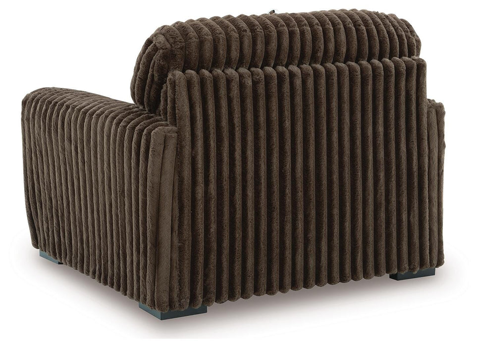 Midnight-Madness Oversized Chair